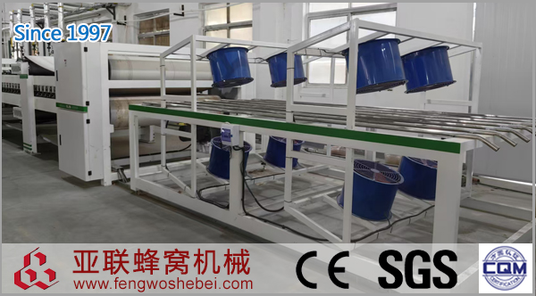 ZDFB-1300蜂窝纸板生产线 ZDFB-1300蜂窝纸板生产线